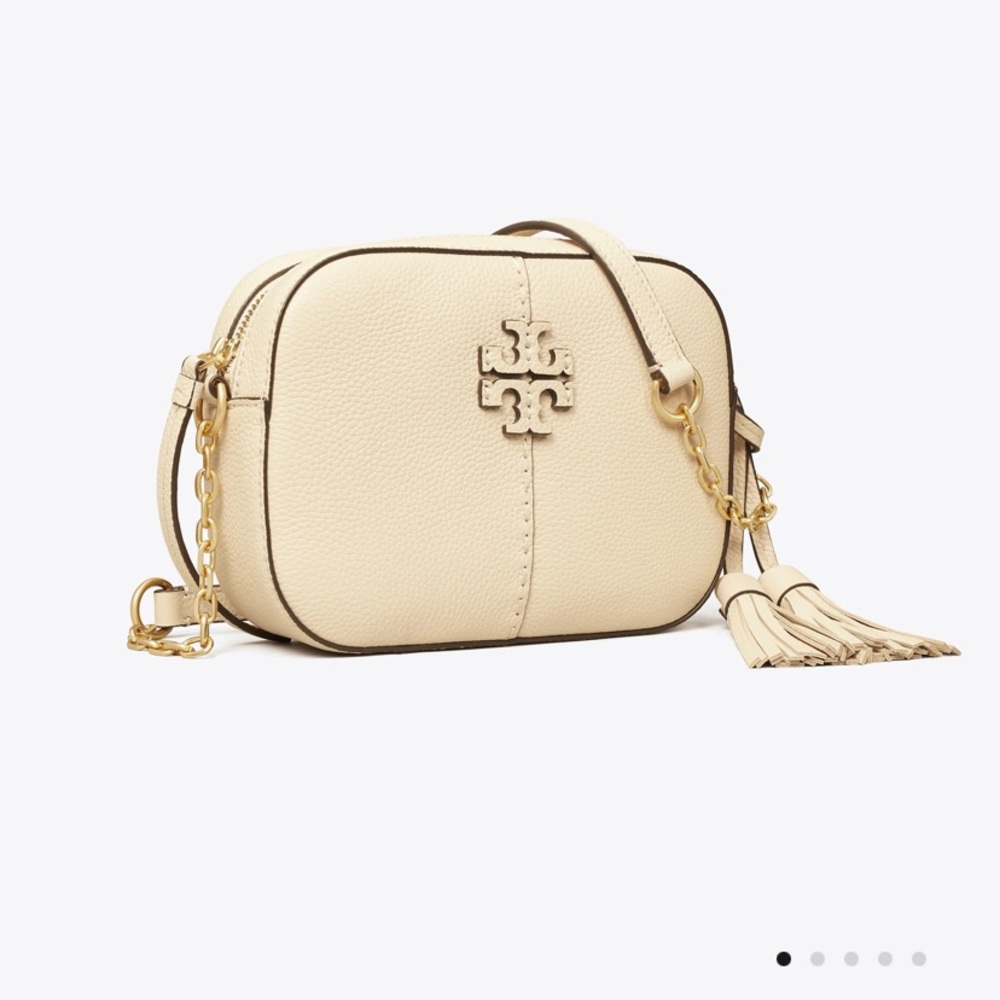 Tory Burch MCGRAW CAMERA BAG Brie